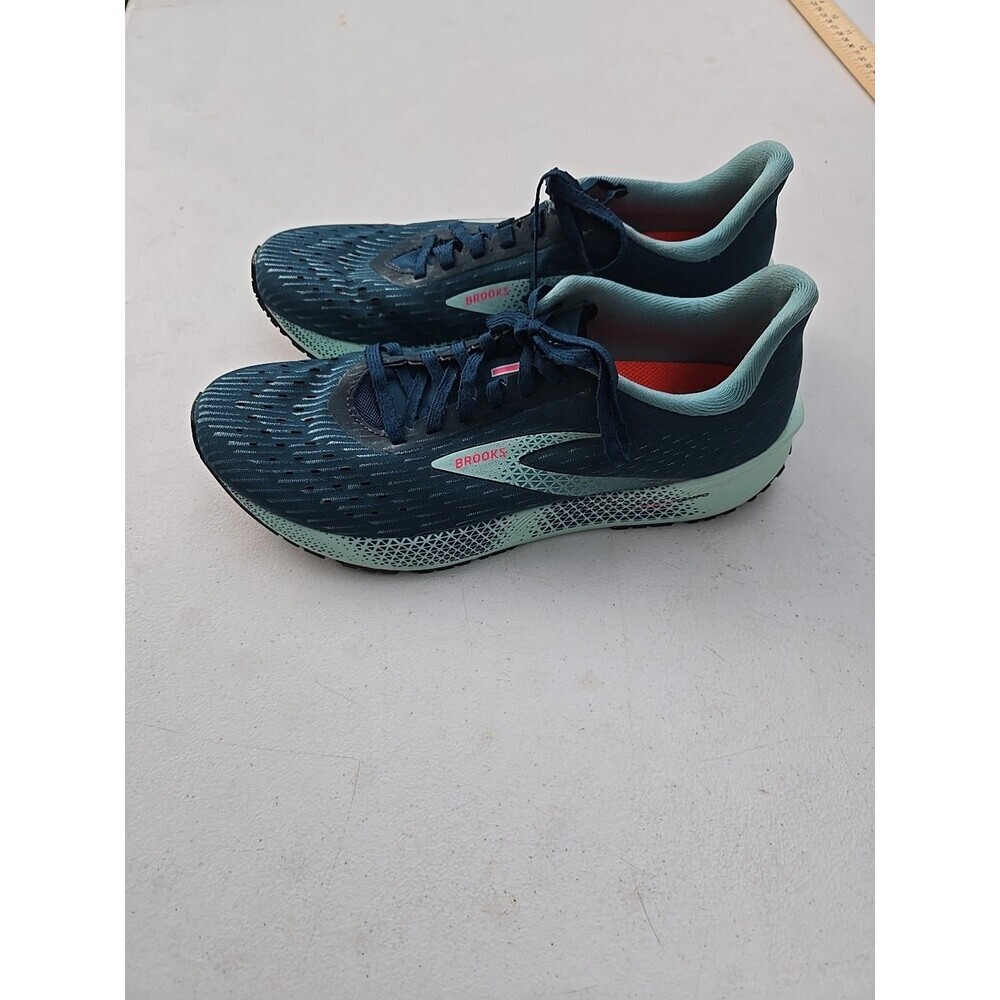 Brooks Womens hyperion tempo  1203281B491 Running Shoes Sz 10.5 Teal Blue